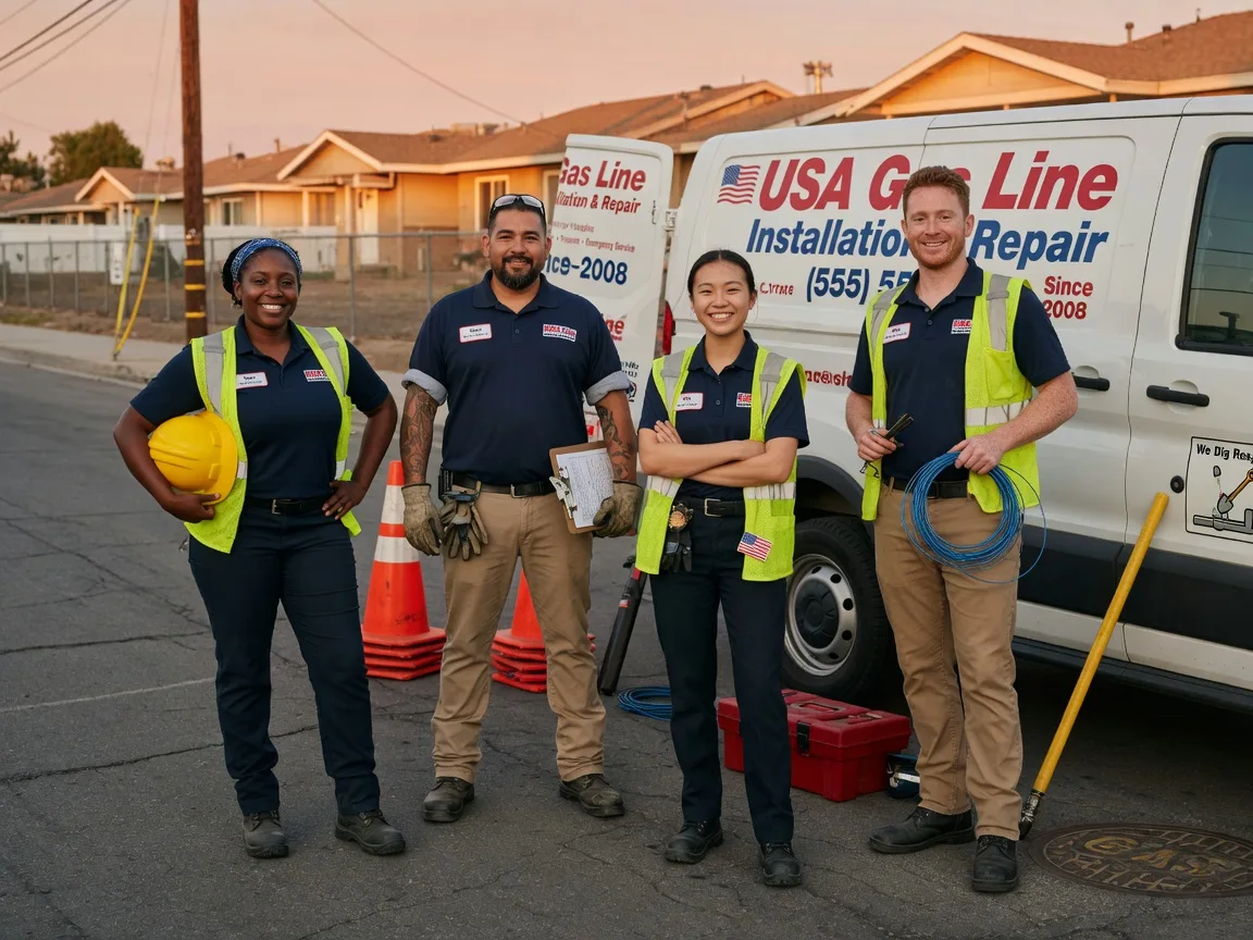 Gas Line Installation company in Arlington, MN